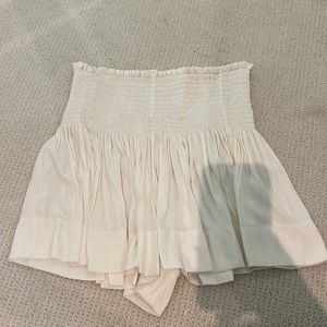 Koch Ivory Python Erica Skirt/Short Small